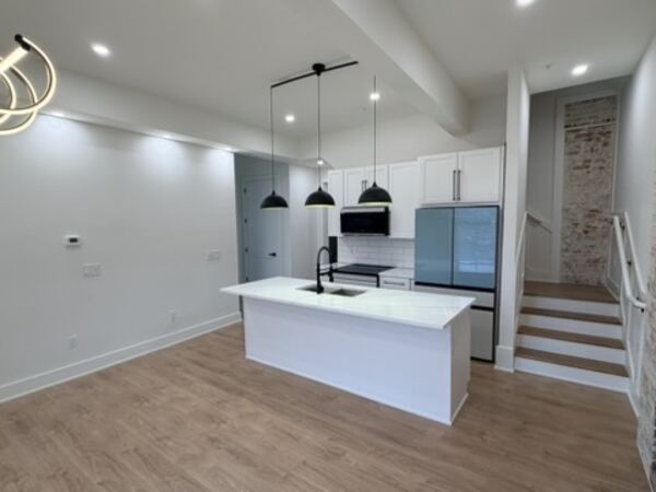 Unit 5 kitchen with stairs